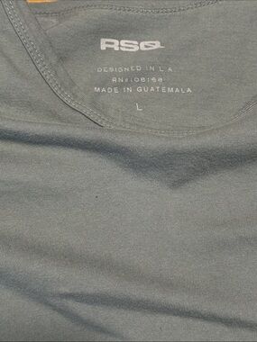 RSQ Men's Tank Top in Slate Green